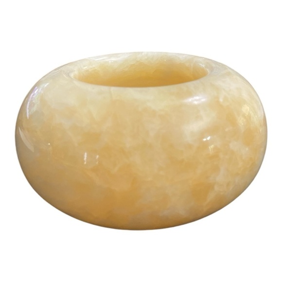 Vintage Mid Century Modern Retro Hurricane Onyx Candle Holder Luminaries - Picture 1 of 8